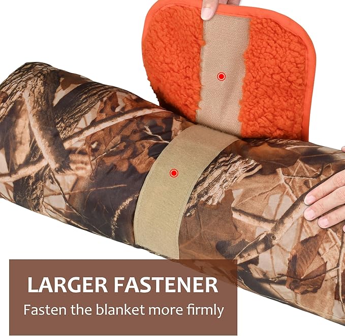 Tirrinia Large Waterproof Outdoor Blanket, Soft Warm Windproof Stadium Blanket with Sherpa Fleece and Foldable for Outdoor Sport, Baseball, Football, Beach, Concerts, Car