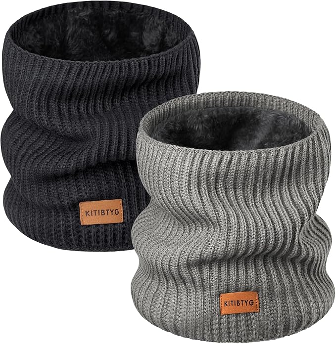 Winter Neck Gaiters & Ski Mask,Winter Fleece Neck Warmer Face for Men &Women Windproof Gift