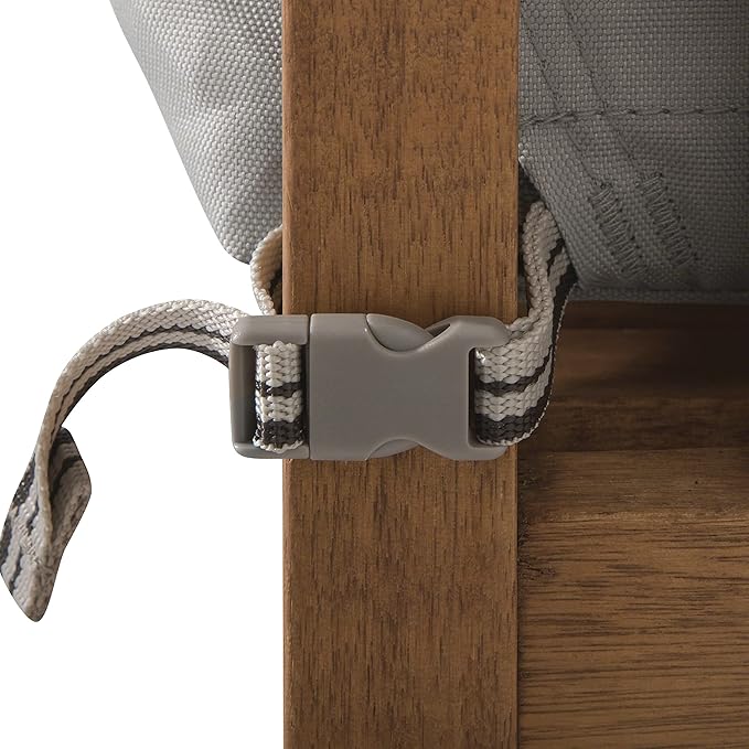 Classic Accessories 62-017-MUSHRM-EC Ravenna Seat Cushion, 21x19x5 Inch (Pack of 1), Mushroom, Patio Loveseat Cushion