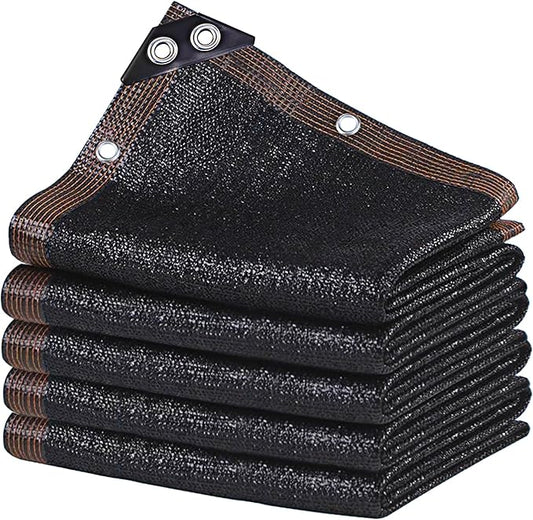 winemana Black Shade Cloth 30x30 FT??40% Sun Shade Mesh Tarp for Greenhouse, Garden, Patio, Dog Kennel, Chicken Coop, and Outdoor Protection, Plants Cover Shade Netting with 2 Reinforced Grommets