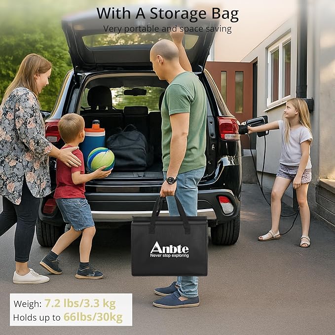 Folding Camping Table with Storage Net, 3ft Camping Table Aluminum Folding Table with 3 Adjustable Height Max 27.5 Inch Picnic Table Portable Table for Outdoor Backyard BBQ, Pure Black