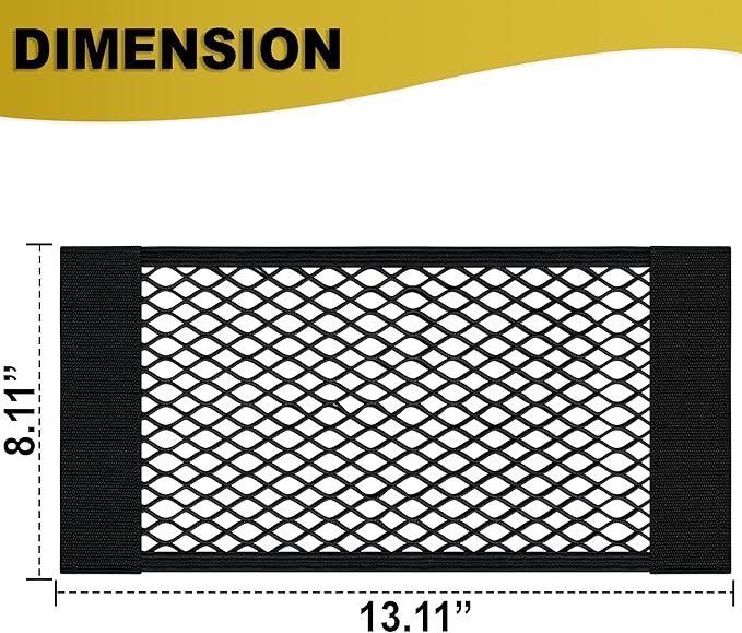 Cooler Storage Net Bag High Capacity Nylon Mesh Storage Net Cooler Organizer for Coolers - 2 Pack