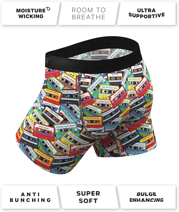 Shinesty Hammock Support Mens Boxer Briefs with Pouch