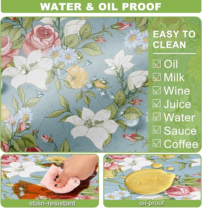 Fitted Picnic Table Cover with Bench Covers Set, Waterproof Lightweight Rectangle 72in Folding Table Cloths Canopy Shade Slipcover Cool Unique Fun Camping Gift for Camper Women Men Family Rv Owners