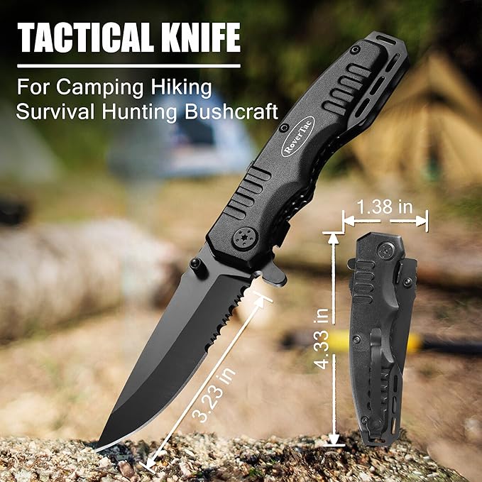 RoverTac "TOUGH GEAR FOR REAL LIFE" Tool Gift Set, Multitool Axe