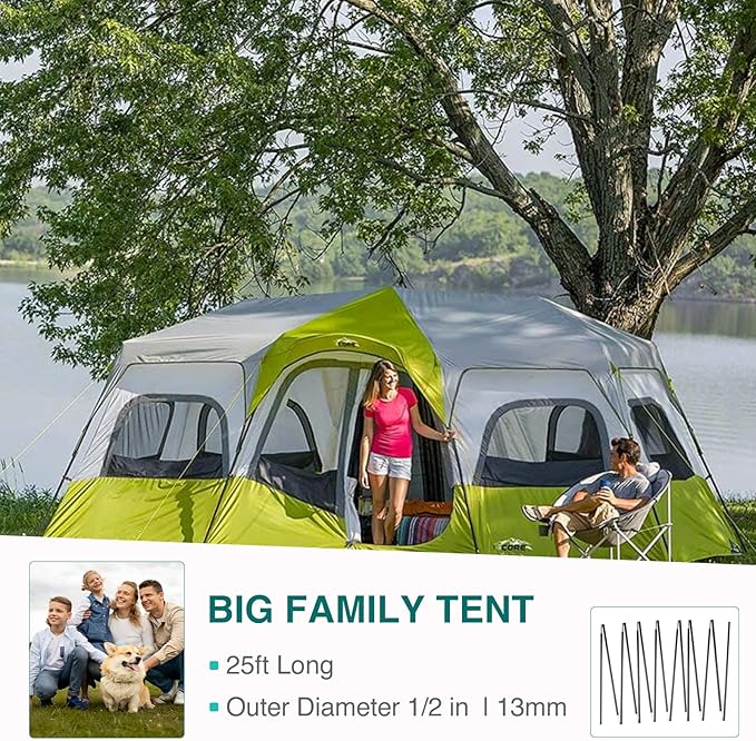 Aluminum Tent Poles Replacement, Black Pre-Assembled Tent Pole, 7001 T6 Heated Camping Tent Rod