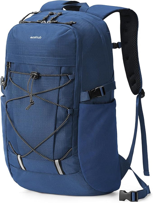 ECOHUB Hiking Backpack 30L Travel Backpack Lightweight Casual Daypack Water Resistant Camping Bag Outdoor Sports Back pack for Men Women