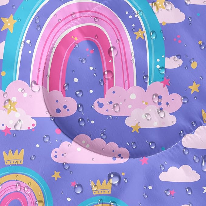 AILONEN Outer Space Astronaut Camping Sleeping Bags,Lightweight & Waterproof,3 Season Warm & Cool Weather,Cartoon Sleeping Bags for Kids,Boys Girls Travelling,Outdoors