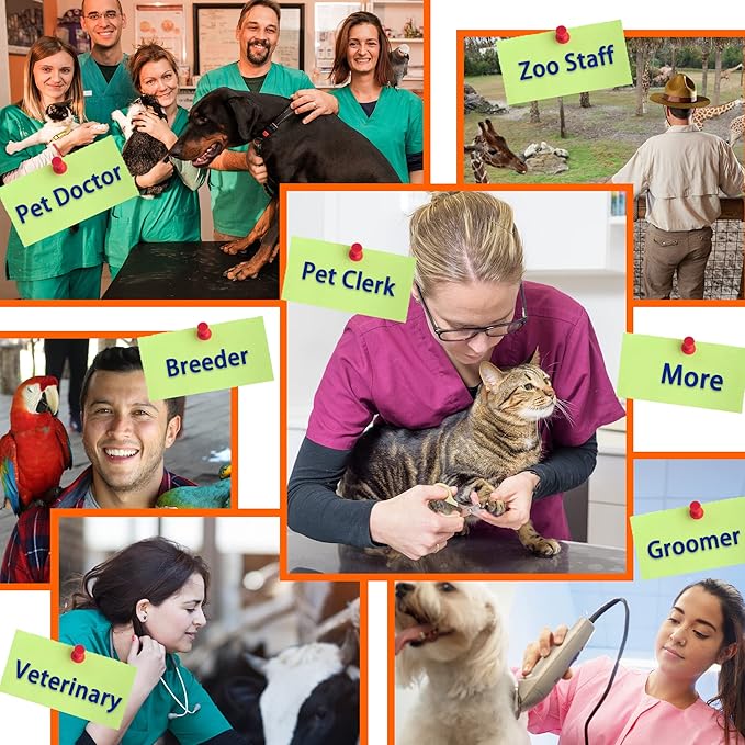 21.3 In Leather Welding Gloves for Animal Handling,Grabbing Reptile, Grooming,Trips to Vet,BBQ,Fireplace.Puncture & Scratch Resistant, Bite Proof for Cat Dog Bird Falcon Livestock Snake M Black