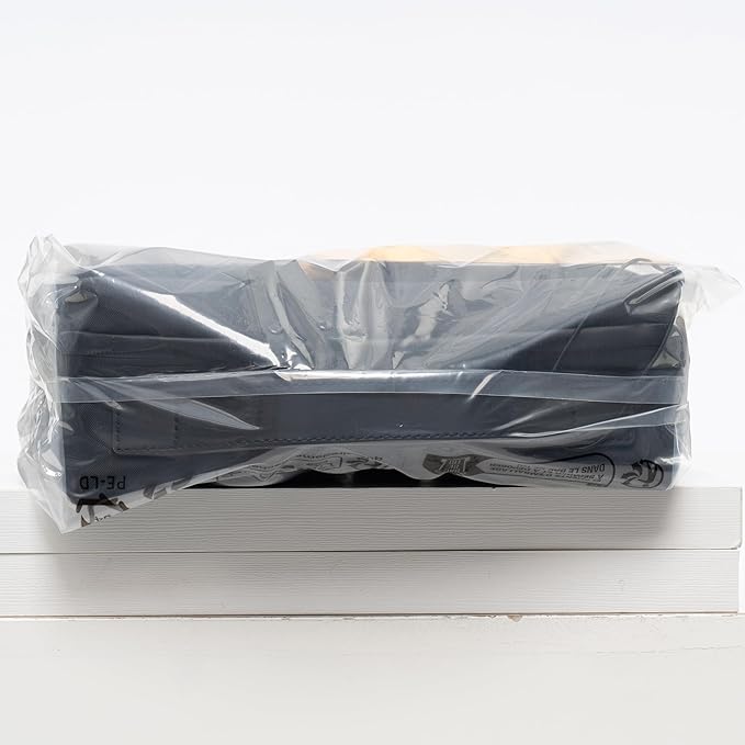 LEVEL8 Travel Toiletry Bag for Men Women, Water Repellent Shaving Bag for Toiletries Accessories, Storage Bags with Divider and Handle, Small/Black