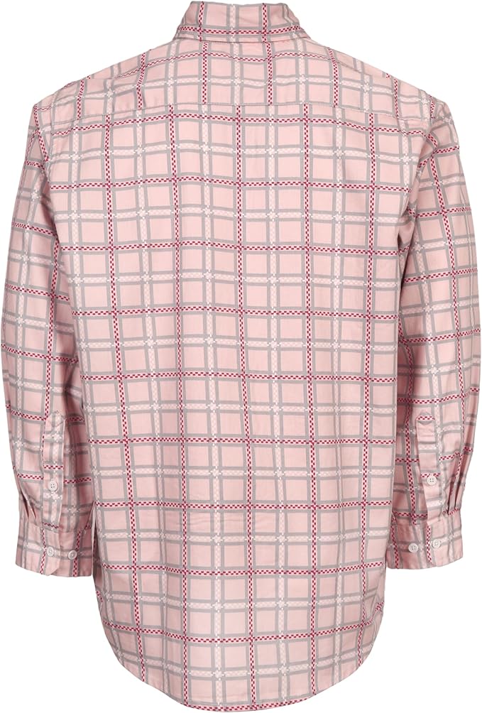 KONRECO FR Shirts for Men Fire Resistant Button Down Work Shirt 100% Cotton 6.5oz Lightweight Welding Shirts