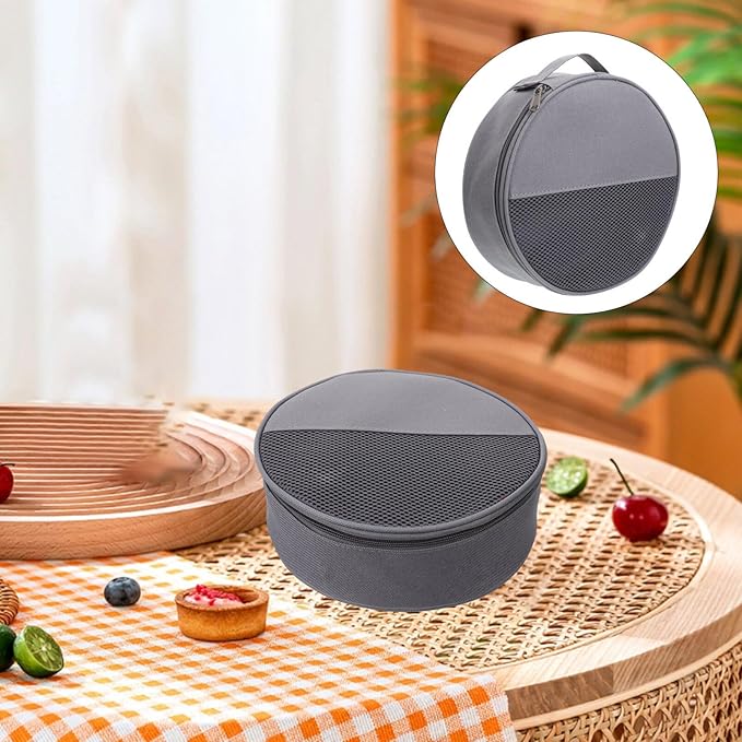 Camping Tableware Organizer, Outdoor Hiking Plates Dishes Bowl Pot Storage Bag Waterproof Cooking Utensils Organizer Large Carrier Bag for Outdoor Camping