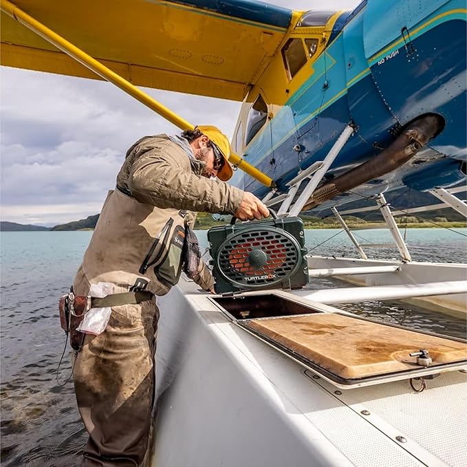 Turtlebox Original Gen 3: Portable Outdoor Bluetooth Speaker – Ultra-Loud (120dB), Waterproof (IP67), Rugged, Impact-Resistant, 3-Day Battery | Party Mode: Unlimited Pairing for Stereo Sound, Green