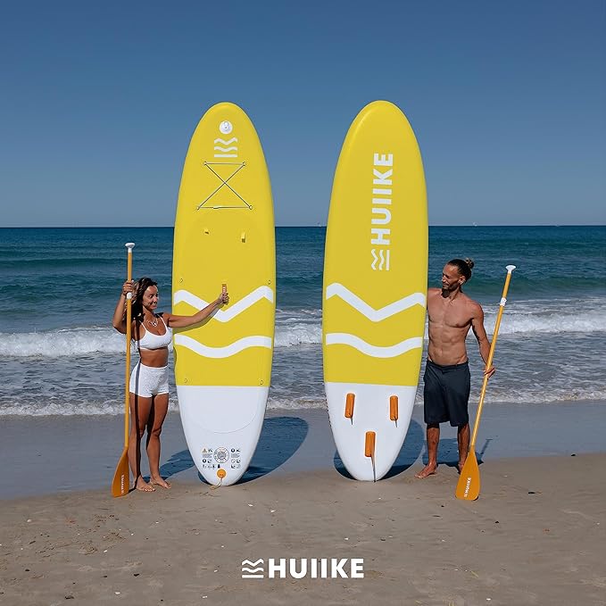 Inflatable Paddle Board for Adults with Accessories Included, Oar, Fins, Pump. Stand Up Paddleboard Great Stability and Resistance. 10’ x 33" x 5.9", Maximum Load 286 lb
