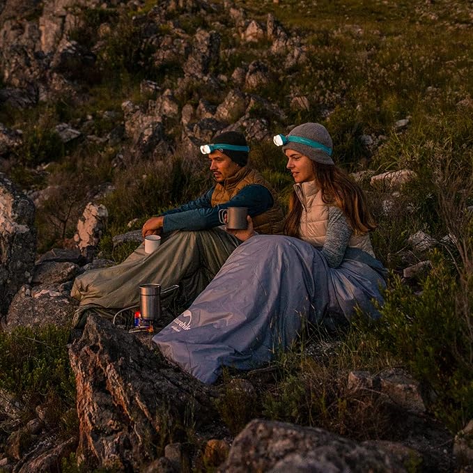 Naturehike Lightweight Compact Sleeping Bag, Envelope Ultralight Backpacking Sleeping Bag Portable, Waterproof, Comfort with Compression Sack for Cold&Warm, Camping, Traveling, Hiking