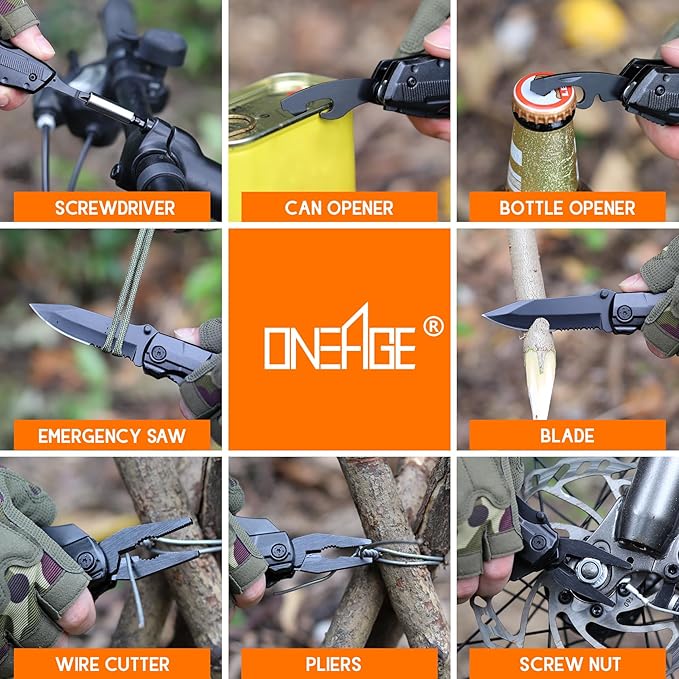 Papa Gifts, "BEST PAPA EVER"Multitool Knife, Papa Christmas Gift, Papas Fathers Day Birthday Gifts, Papa’s Gift from Grandchildren, Present Idea for Papas, Best Papa’s Presents