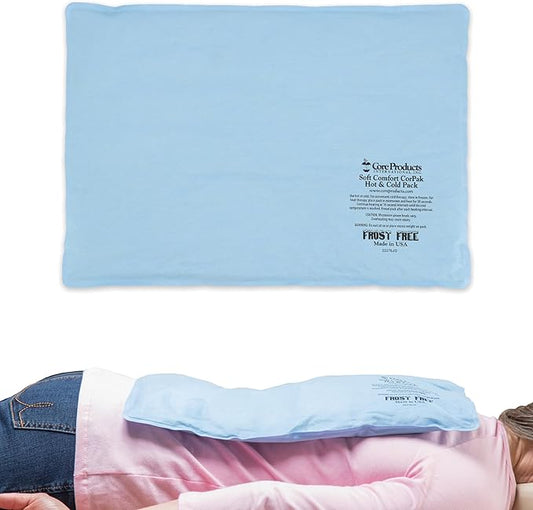 Core Products Soft Comfort CorPak, No Frost Hot and Cold Therapy - 12.5" x 18.5", Large Ice Pack, Made in The USA