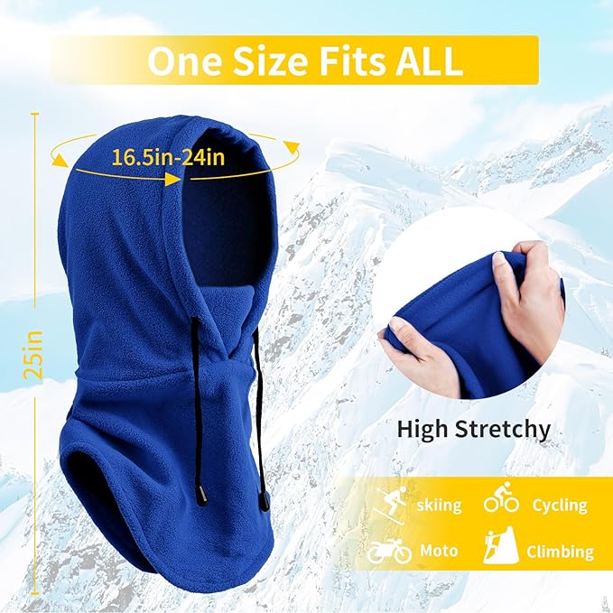 Joyoldelf Ski Mask for Men Women Balaclava Face Mask Full Winter Mask Breathable Sports Mask