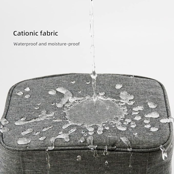 Empty First Aid Bags, Travel Medicine Bag, Medical Supplies Organizer Bag, Portable Kit for Traveling, Car, Home, Camping, Office, Hiking, Outdoor (Cationic Grey)