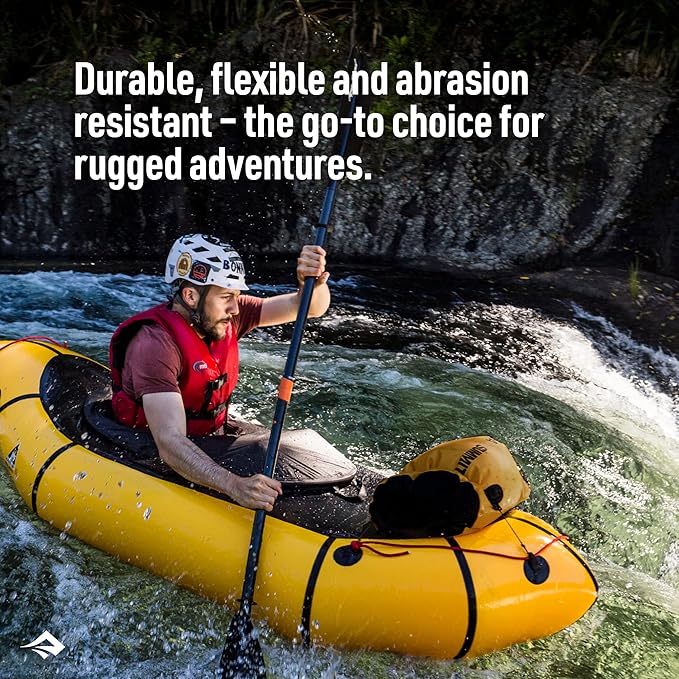 Sea to Summit Big River Dry Bag, Heavy-Duty Dry Storage, 13 Liter, Surf Blue