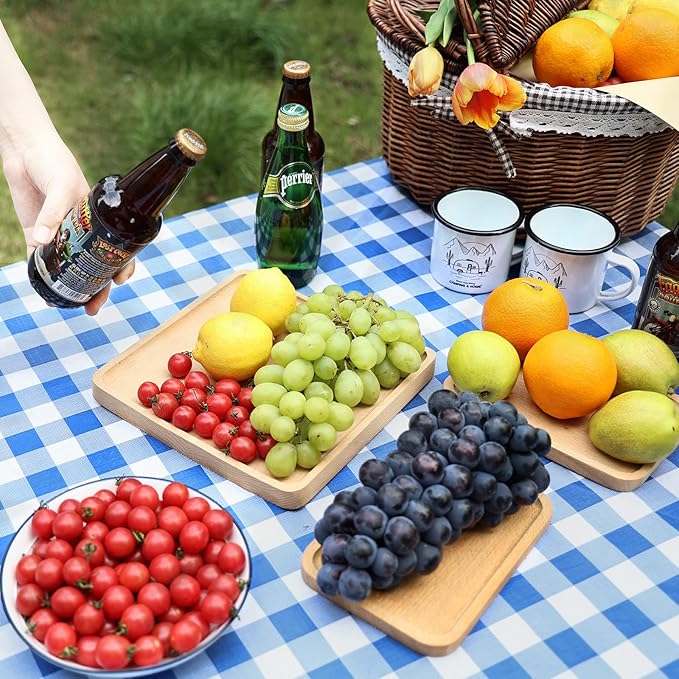 Picnic Table Cover with Bench Covers, Wind Resistance, Water and Oil Proof, Strong Resistance to Fading, for Outdoor and Camping, 72"x 28" Table, 3 Pieces Set, Come with Reusable Plastic Bag