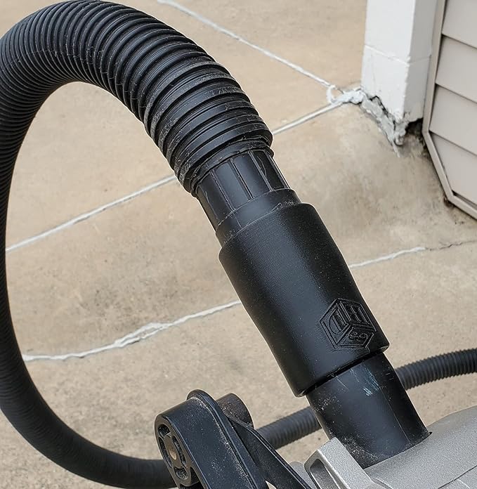 B3D Miter Saw Vacuum Adapter Dust Collection Chop Saw Construction Shop Vac Attachment, Black