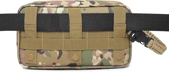 Tactical Toiletry Bag For Men with US Flag Patch - Tactical Molle Admin Pouch Hygiene Bag EDC Military Tool Pouches Small Dopp Kit Mens Shaving Kit Travel shower Bags(sc)