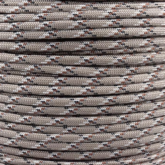 Paracord Planet Reflective 550lb Paracord – 7 Strand Type III Nylon Parachute Cord for Outdoor Visibility, Hiking, and Crafting – 30+ Colors and 4 Length Options