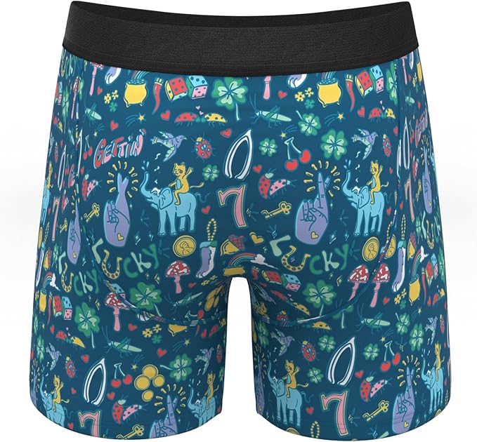 Shinesty Hammock Support Mens Boxer Briefs with Pouch