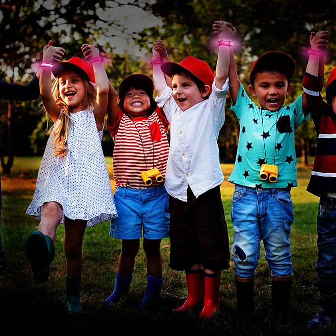 M.best 8pcs LED Light Up Bracelets Glow Flashing Wristbands Glow in The Dark Party Supplies for Wedding, Raves, Concert, Camping,Sporting Events, Party