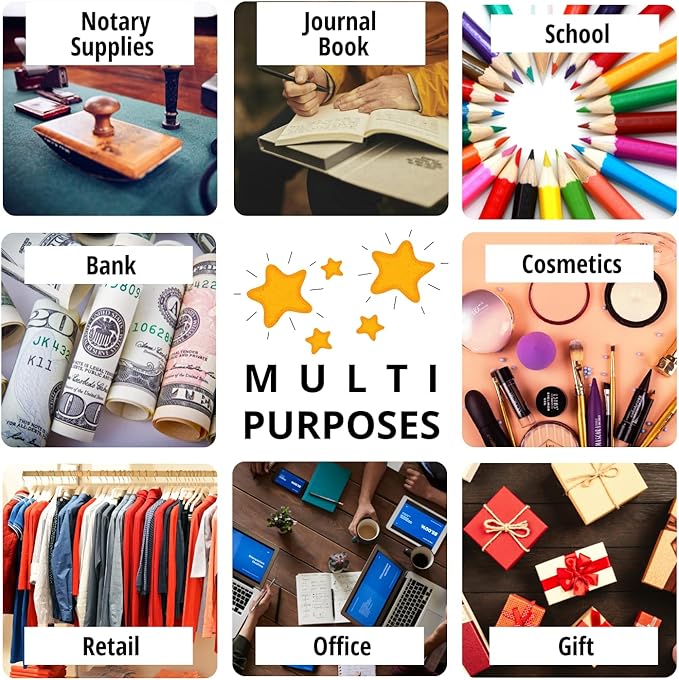 Notary Bag with Lock | 14x11 inch | Black | Zipper Notary Supplies Bag | Locking Notary Bag for Notary Kit, Stamp, Embosser, Ink Pad, and Valuables | Locking Document Bag | Journal Carrying Case