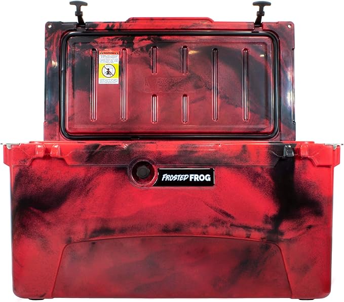 75 Camo Quart Ice Chest Heavy Duty High Performance Roto-Molded Commercial Grade Insulated Cooler