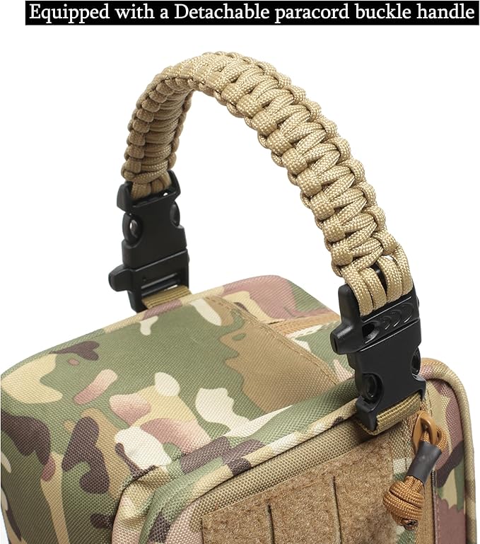 Tactical Toiletry Bag For Men with US Flag Patch - Tactical Molle Admin Pouch Hygiene Bag EDC Military Tool Pouches Small Dopp Kit Mens Shaving Kit Travel shower Bags(sc)