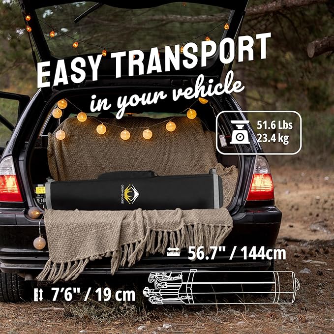 CROWN SHADES 12x12 Pop Up Canopy Tent Instant Commercial with 150D Silver Coated Fabric Including 1 Removable Sidewall, 4 Ropes, 8 Stakes, Weight Bags, STO 'N Go Bag, Blue