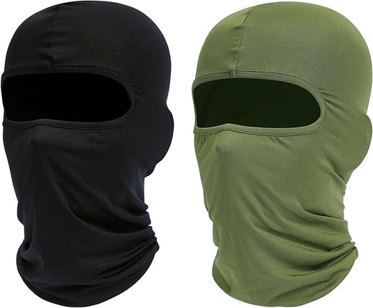 Ski Mask Balaclava Shiesty, 2 Pack Neck Gaiter Motorcycle UV Protector Cooling for Men/Women