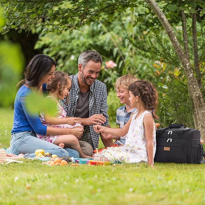 Lifewit Large Cooler Bag Insulated Lunch Bag Lightweight Portable Cool Bag Double Layer for Picnic, Beach, Work, Trip