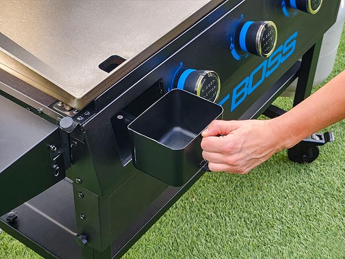 Pit Boss 10963 4-Burner Gas Griddle, Black