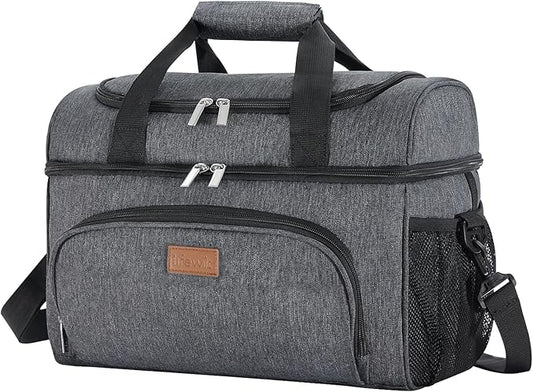 Lifewit Large Cooler Bag Insulated Lunch Bag Lightweight Portable Cool Bag Double Layer for Picnic, Beach, Work, Trip