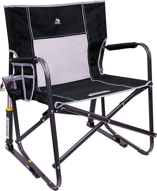 GCI OUTDOOR Freestyle Rocker XL Portable Folding Rocking Chair and Outdoor Camping Chair