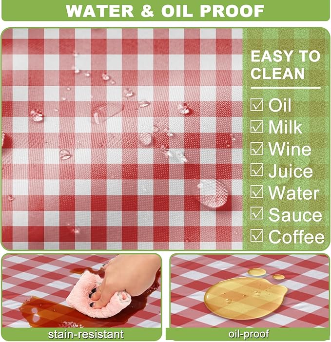 Picnic Table Cover with Bench Covers Vinyl Elastic Edges Fitted Rectangle Seat Tables Waterproof 3-Piece72X30in Set Outdoor Rectangular Folding Backing Tablecloth for Camping Over SizeTie-Dye 99