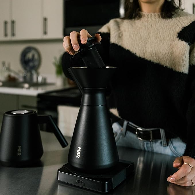 MiiR New Standard Carafe, 33oz Shatterproof, Durable Double-Wall Vacuum Insulated Coffee Carafe for Pour Over Coffee