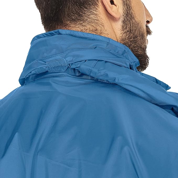 33,000ft Packable Rain Jacket Men's Lightweight Waterproof Rain Shell Jacket Raincoat with Hood for Golf Cycling Windbreaker