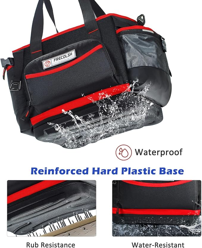 Large Grill Caddy with Hard Base - Blakstone BBQ Organizer, Picnic & Camping Utensil Caddy, Tailgating Essentials, Grill Gifts for Men