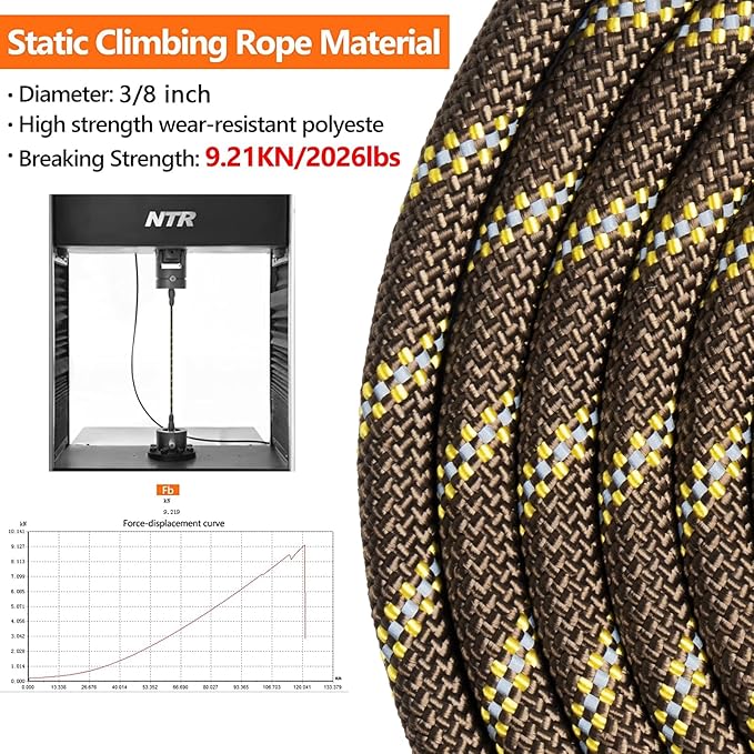 NTR Long Dog Leash, 20FT Check Cord with Swivel Lockable Hook and Comfortable Padded Handle for Reflective Dog Leash for Small Medium and Large Dogs Walking Training Hiking Camping Playing,Brown