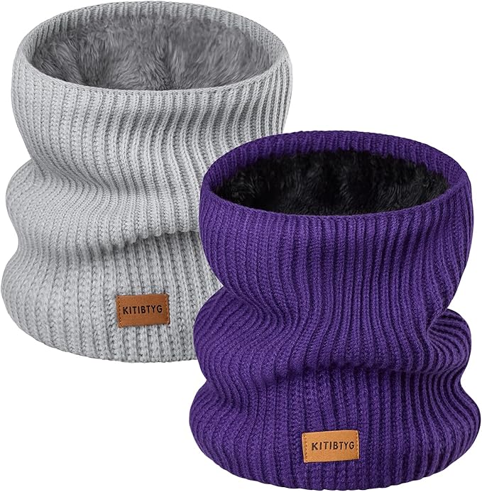 Winter Neck Gaiters & Ski Mask,Winter Fleece Neck Warmer Face for Men &Women Windproof Gift
