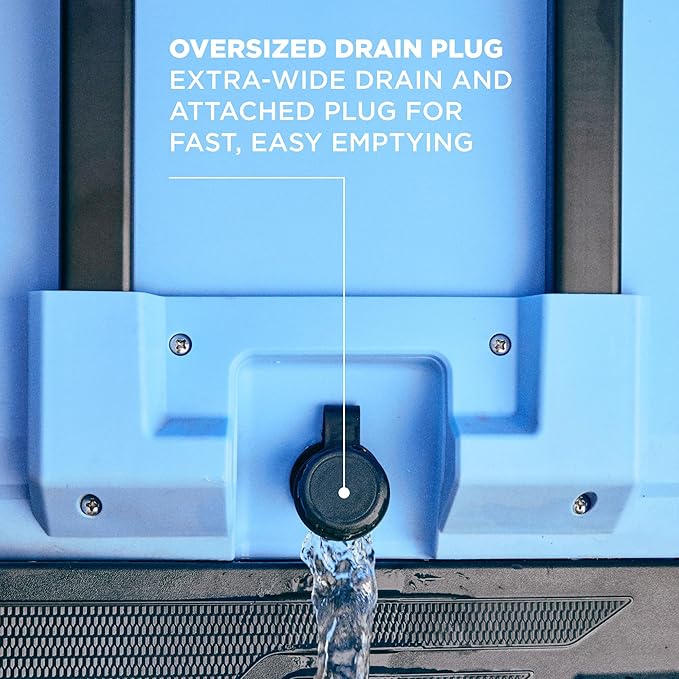 Coleman Pro Heavy-Duty 55qt Wheeled Ultra-Light Premium Hard Cooler, Extra-Thick Insulation Keeps Ice up to 5 Days, 92-Can Capacity, Heavy-Duty Wheels