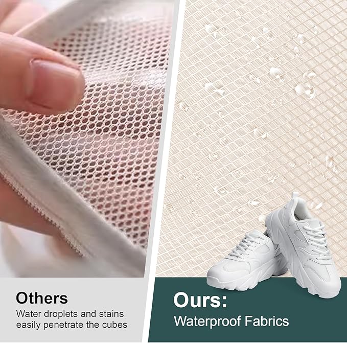 Compression Packing Cubes for Travell Fabric Packing Cubes with Smooth Zippers, Space-Saving Compression Bags for Travell, Luggage Organizers for Clothes, Shoes, and Accessories