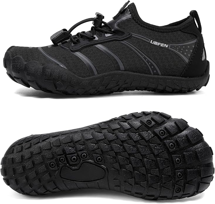 UBFEN Water Shoes for Kids Boys Girls Aqua Socks Barefoot Beach Sports Swim Pool Quick Dry Lightweight Toddler Little Big Kid