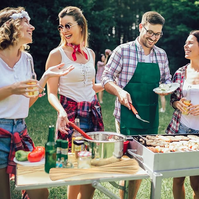 180 Pieces 30 inch Extra Long Bamboo Marshmallow Roasting Sticks Bulk Disposable Smores Sticks 5mm Thick Bamboo Skewers for Outdoor Open Fire Roaster Barbecue Hot Dog Camping Kebab Sausage