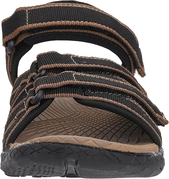 WHITIN Women’s Hiking Sandals with Arch Support | Adjustable Hook and Loop Straps | Durable Sport Sandals for Outdoor Adventure